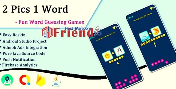 2 Pics 1 Word – Android App Source Code