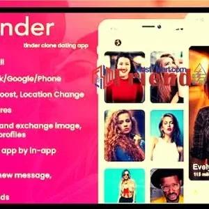 Binder – Dating clone App with admin panel – Android v20.1 Orignal